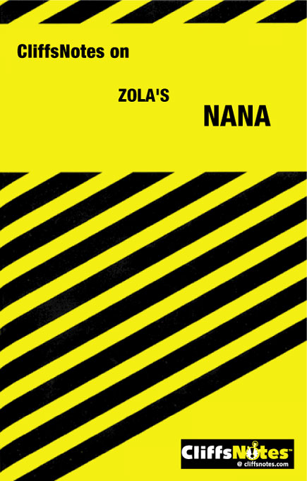 Cover image for CliffsNotes on Zola's Nana